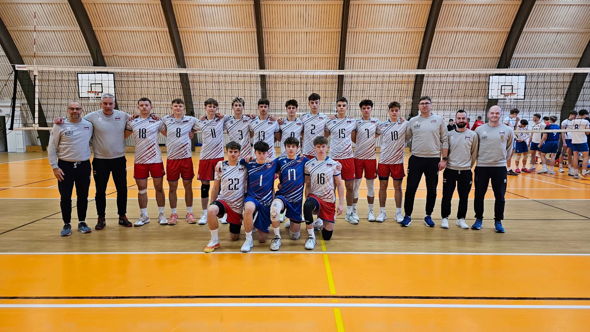 Slovenskí volejbalisti do 18 rokov v generálke na turnaj MEVZA odohrali dva zápasy v Česku