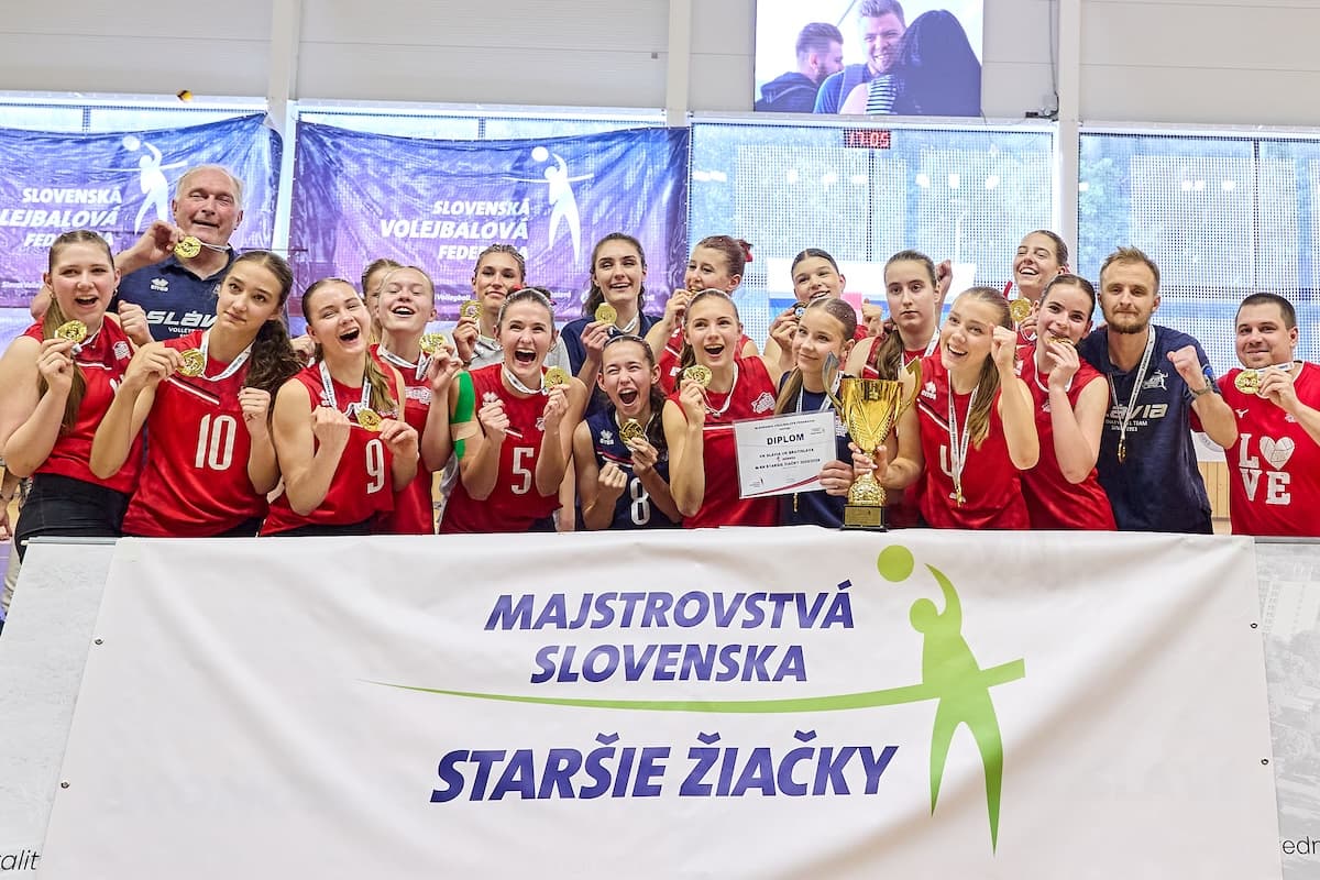 Slávia UK ovládla majstrovstvá Slovenska starších žiačok, vo finále zdolala Žiar nad Hronom