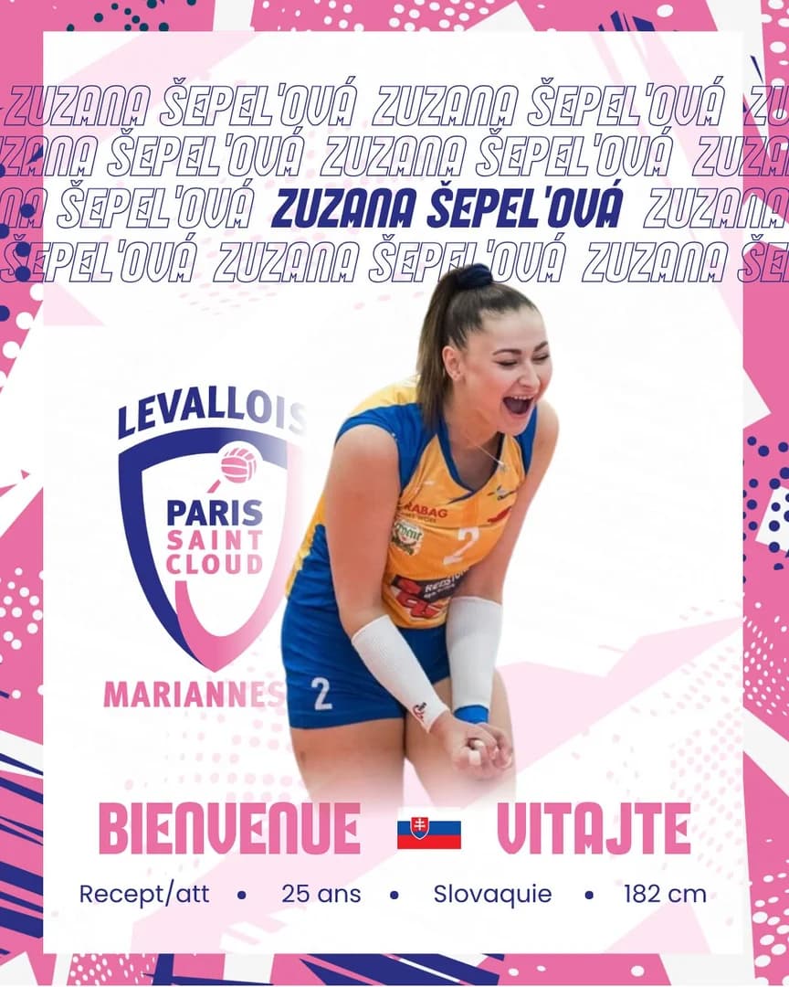 Zuzana Šepeľová posilní francúzskeho majstra Levallois