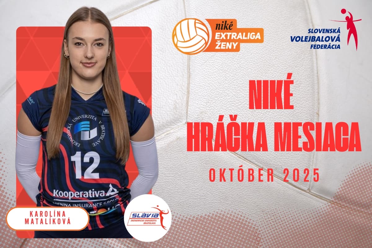 Niké hráčkou mesiaca október Karolína Matalíková
