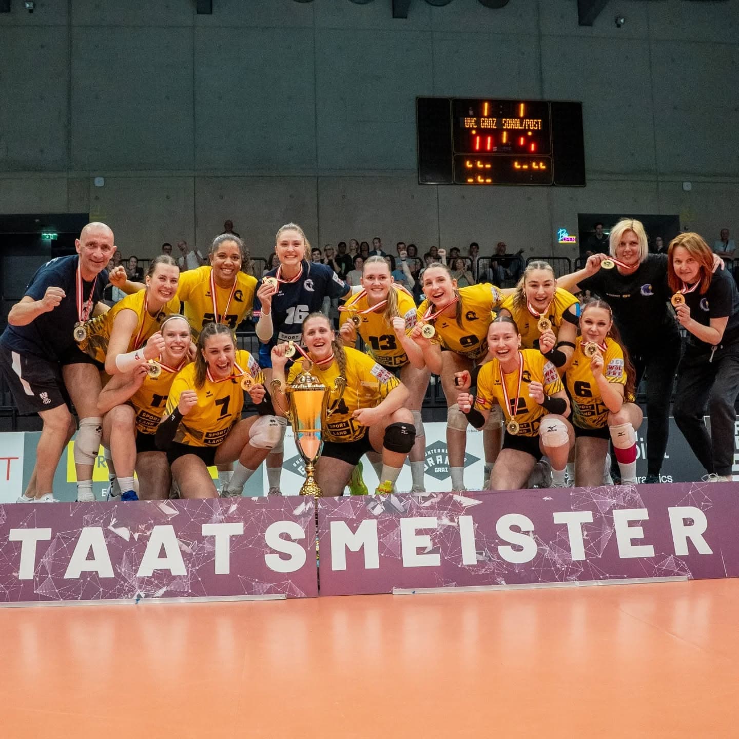 LEGIONÁRI: Sokol/Post s dvojicou Sloveniek má 53. rakúsky titul