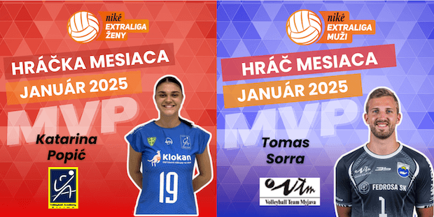 Hráčmi mesiaca január Popić a Sorra