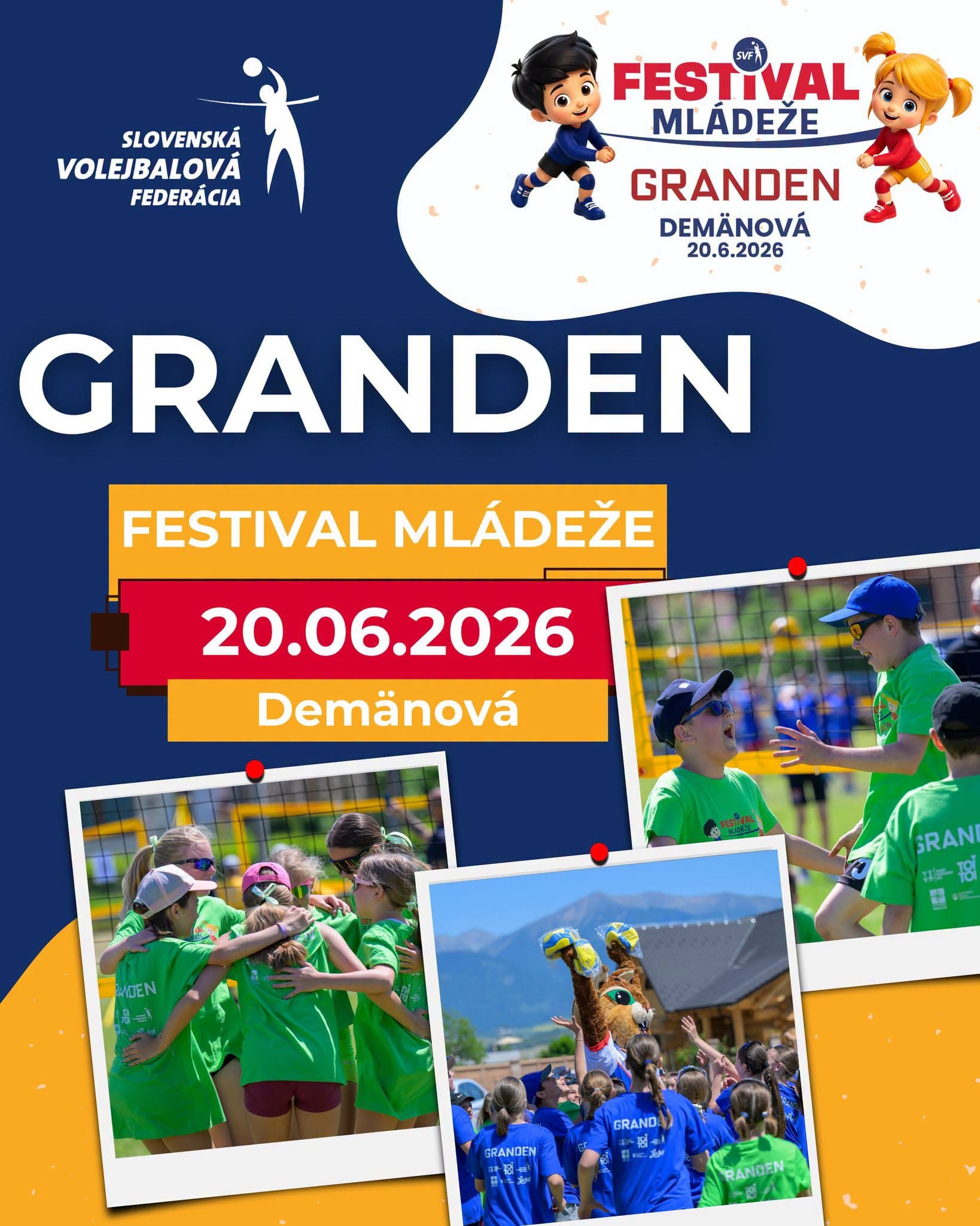 Ďalší ročník GRANDEN Festivalu mládeže už túto sobotu