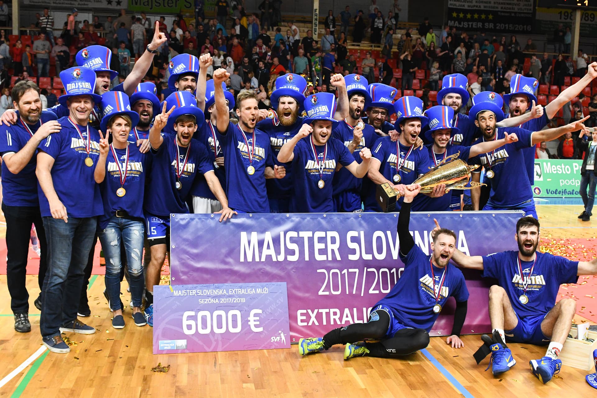 Prievidza získala premiérový titul aj double. V sedemzápasovom finále zdolala obhajcu Nitru