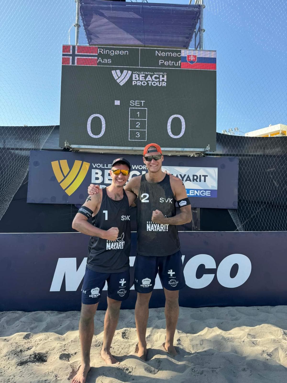Nemec s Petrufom ovládli kľúčové momenty a na turnaji Challenge zdolali Nórov 2:0