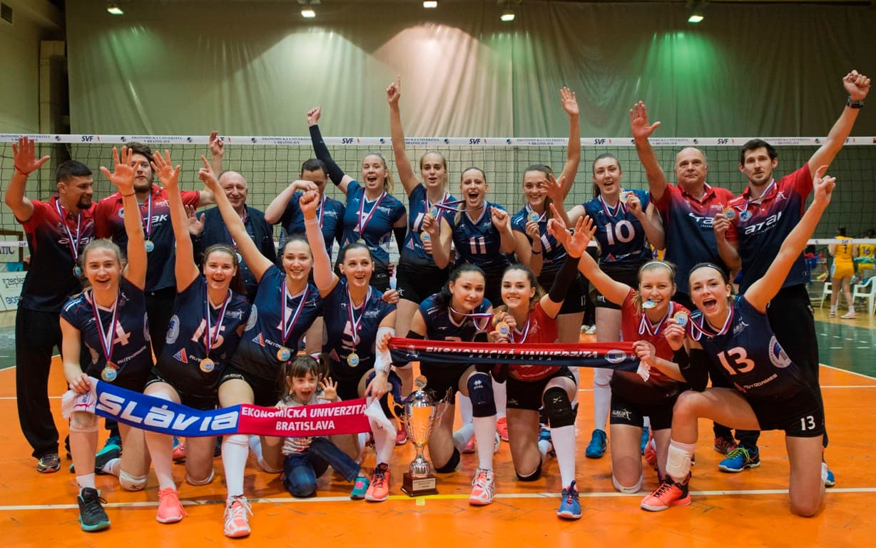 Slávia EU vyhrala aj tretie finále a získala 17. majstrovský titul