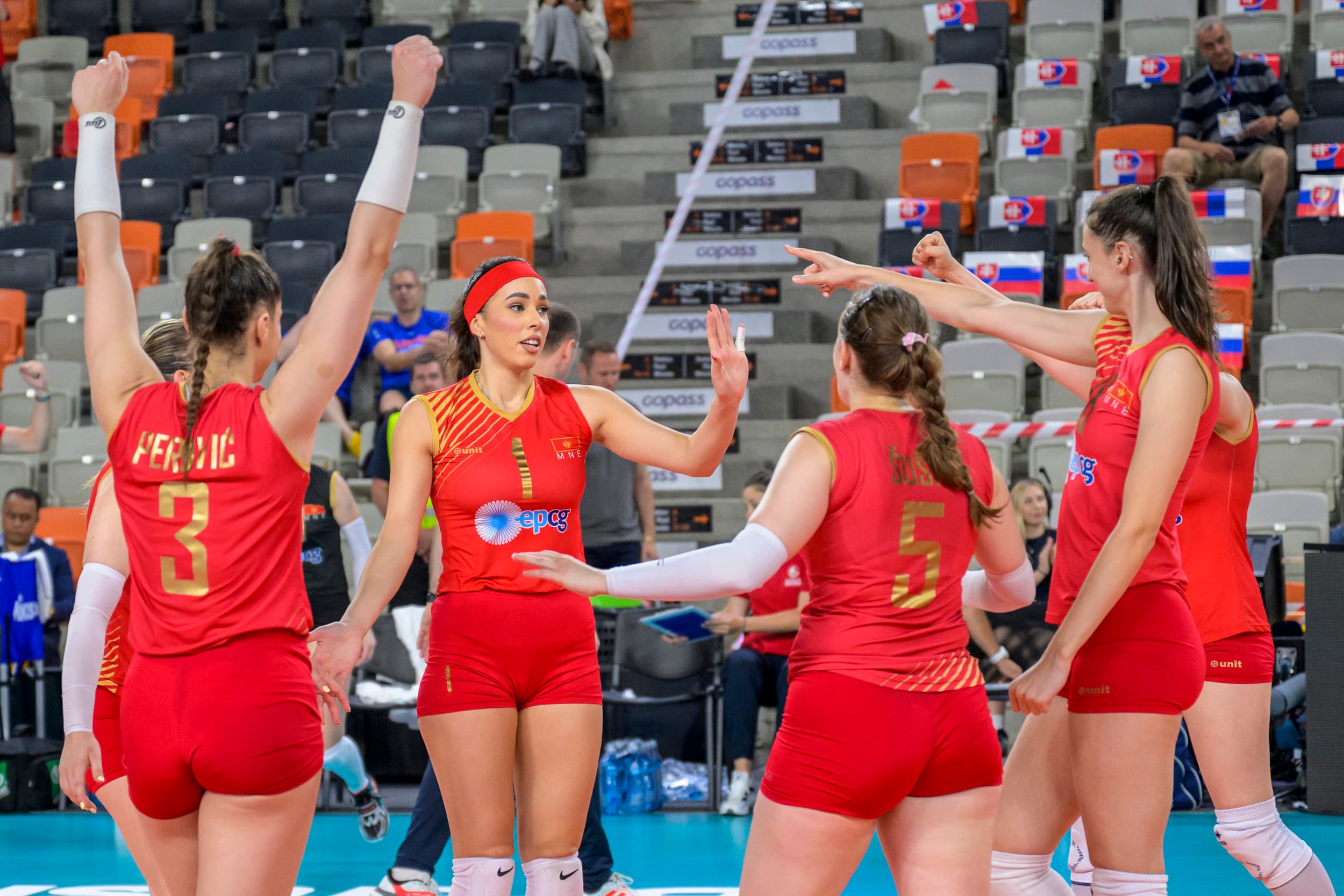 Hráčky Čiernej Hory s prvým víťazstvom, Azerbajdžan zdolali 3:1