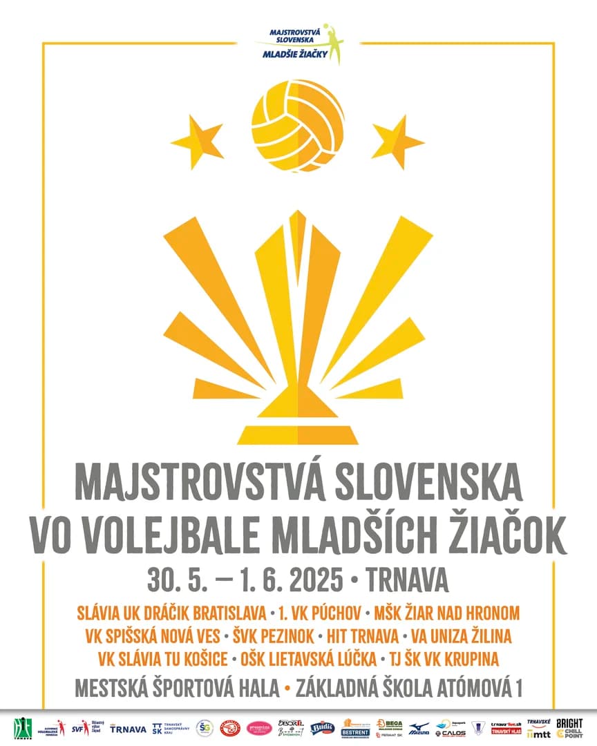 Finálový turnaj M-SR mladších žiačok (30.5.-1.6., Trnava)