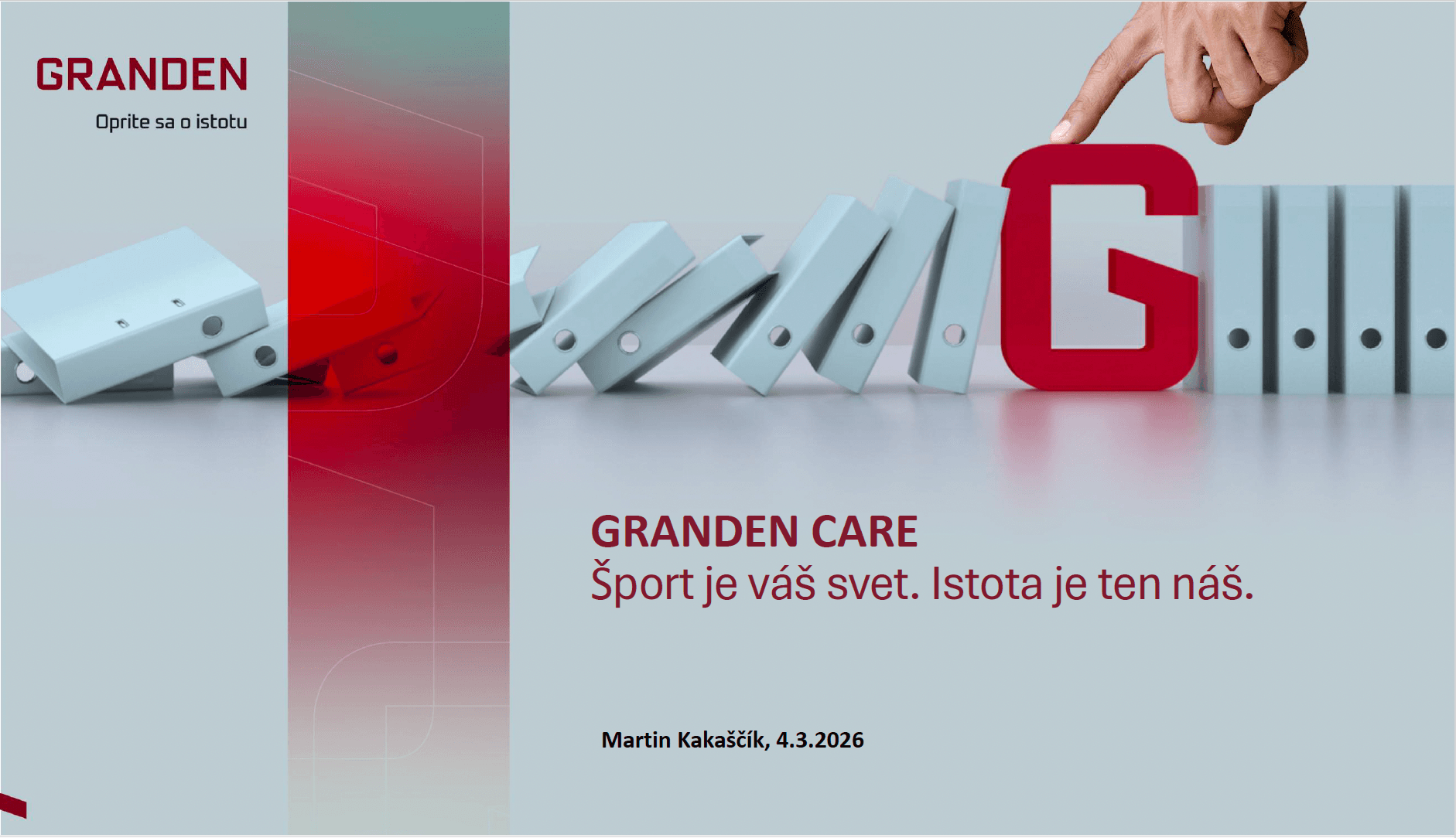 GRANDEN CARE: Keď poistenie nie je formalita, ale služba s osobným prístupom