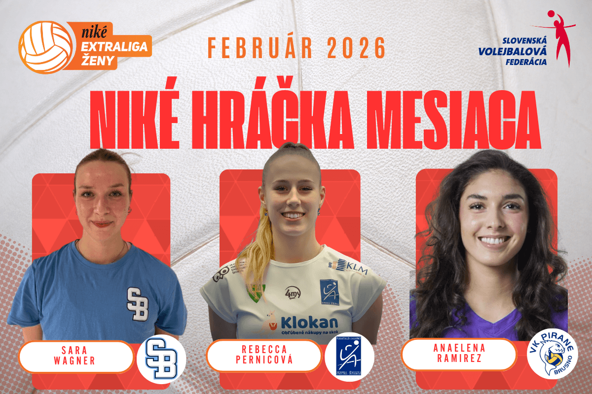 Hlasujte o hráča a hráčku mesiaca február Niké Extraligy