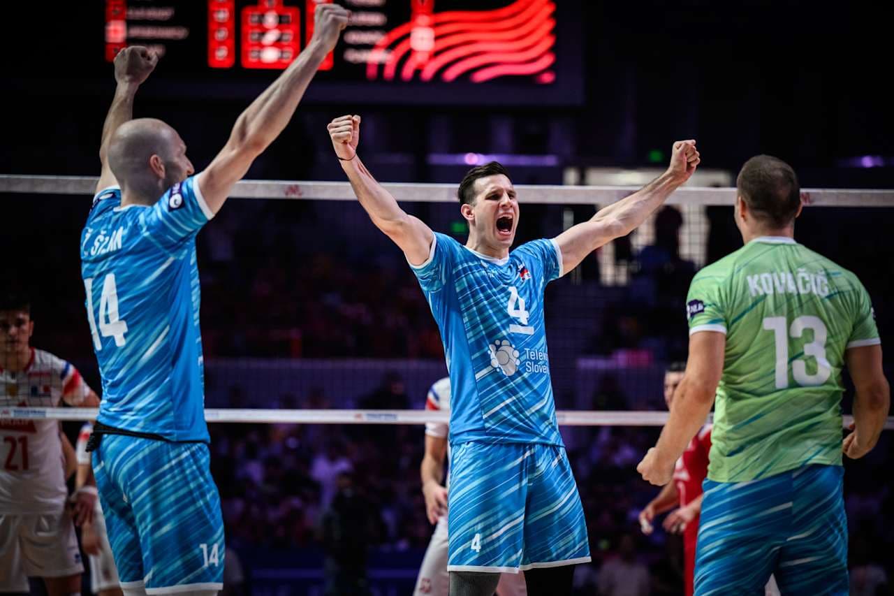 VNL MUŽOV: Slovinci poslali domov Francúzov