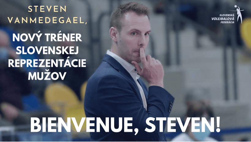 Novým reprezentačným trénerom slovenských mužov sa stal Belgičan Steven Vanmedegael