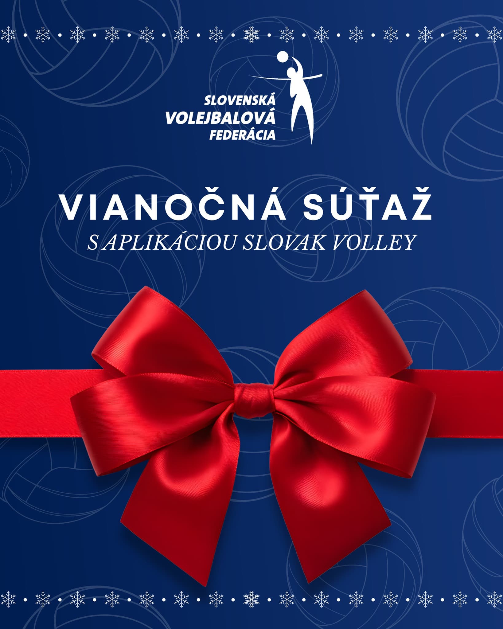 Vianočná súťaž s aplikáciou Slovak Volley!