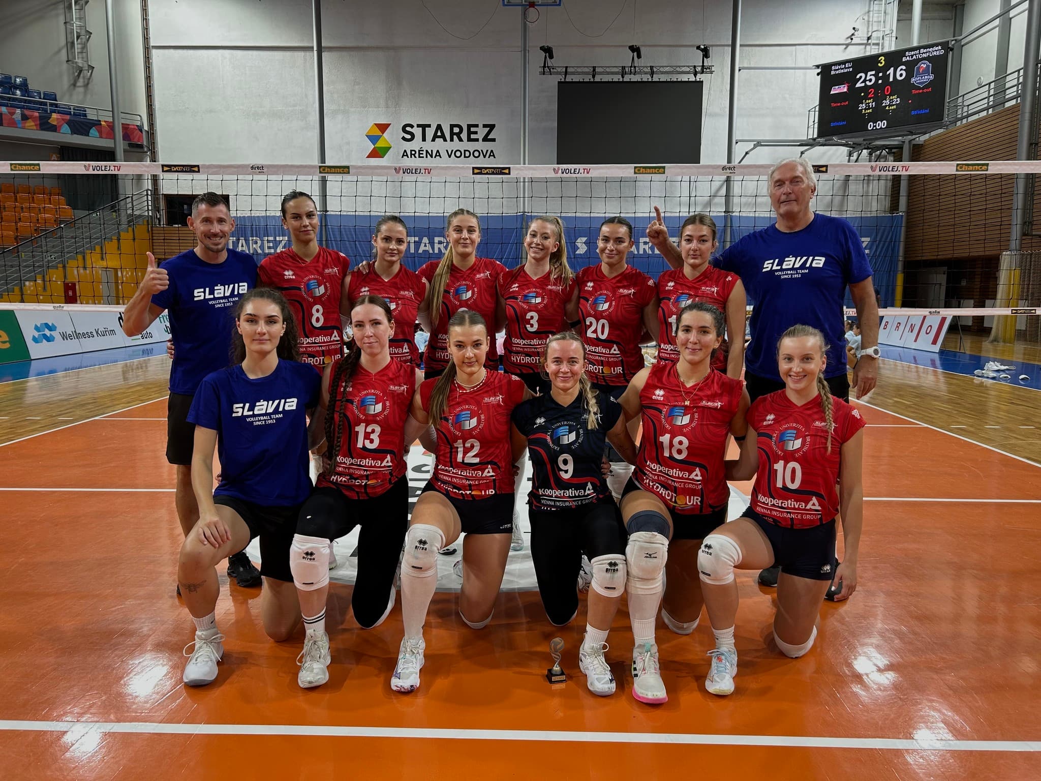 Slávistky vyhrali turnaj v Brne, Novomešťanky v domácom prostredí