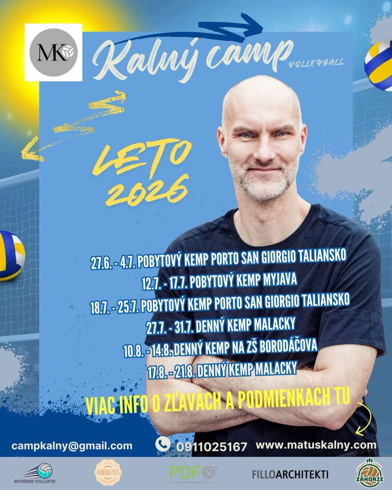 Kalný camp 2026: Leto plné volejbalu, tréningu a zážitkov