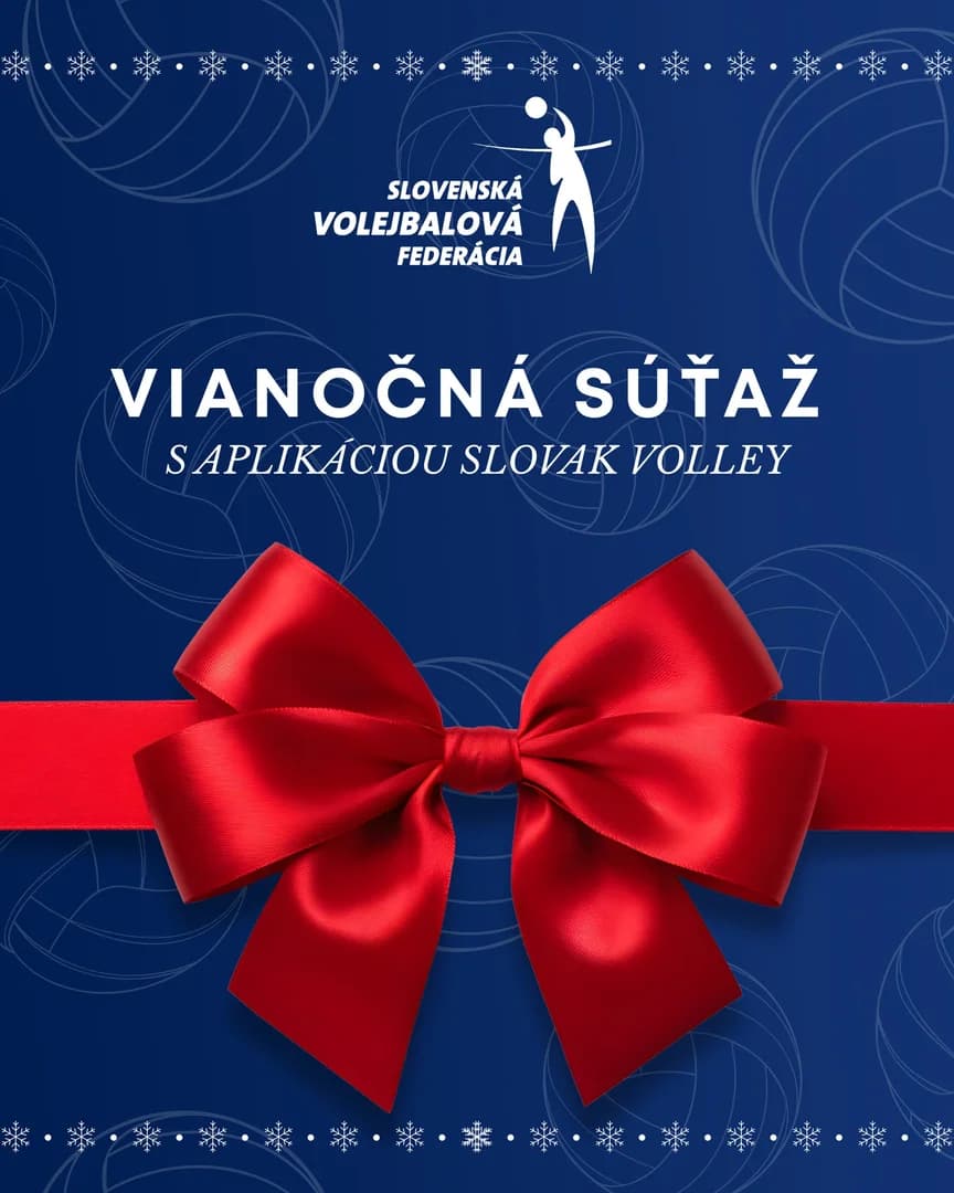 Vianočná súťaž s aplikáciou Slovak Volley!