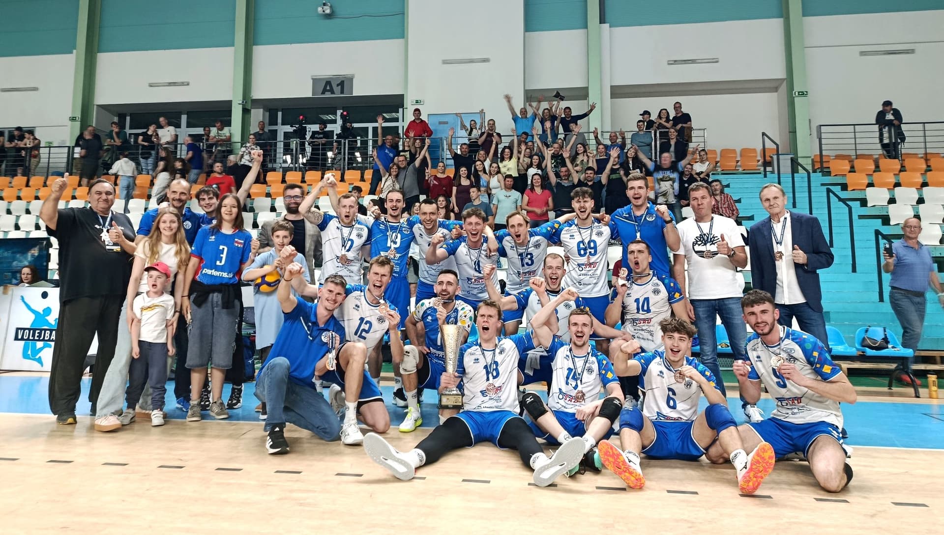 Nitra zvládla rozhodujúci duel a získala bronzové medaily