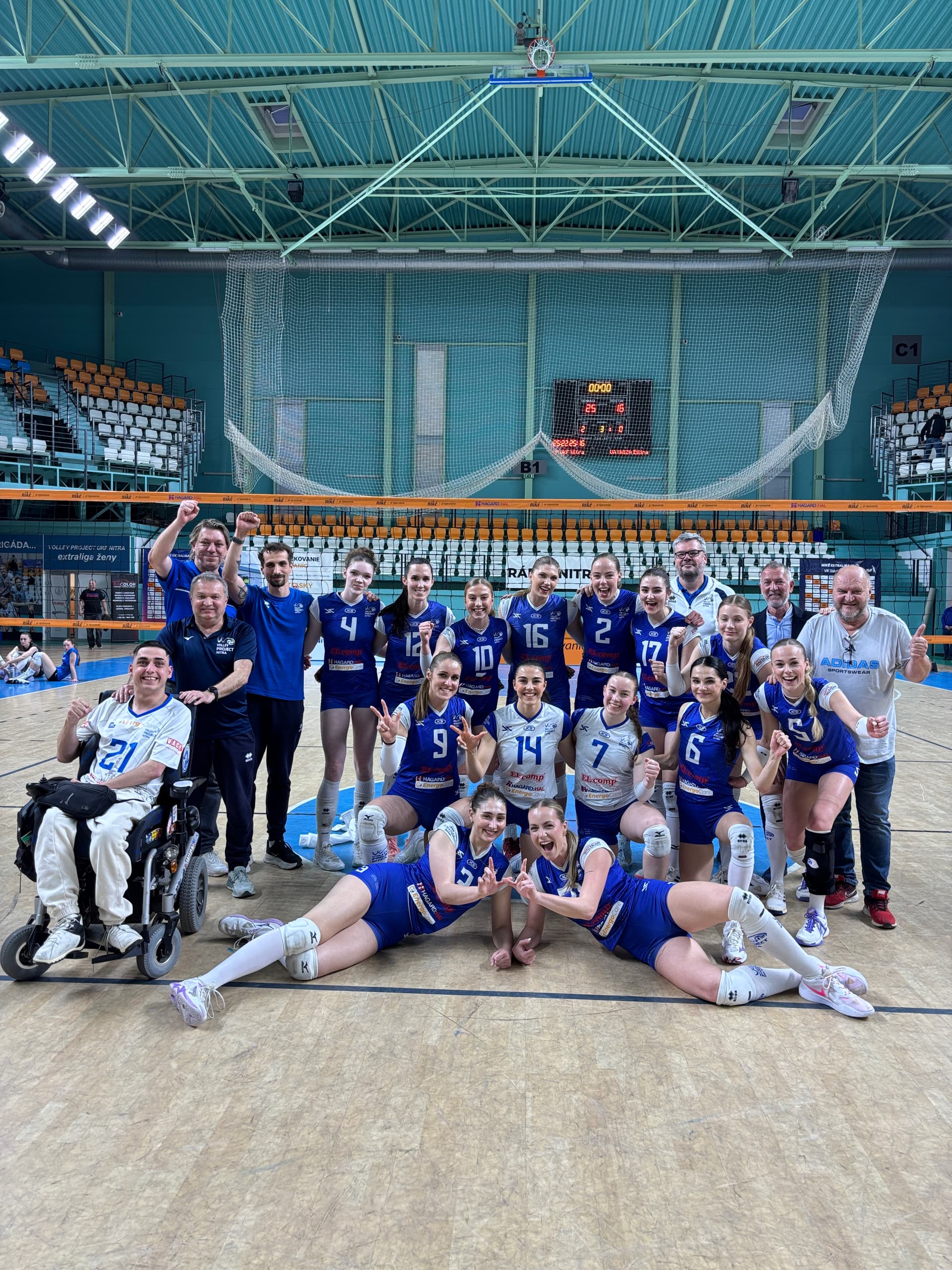 Nitra otočila stratený set a vyrovnala sériu