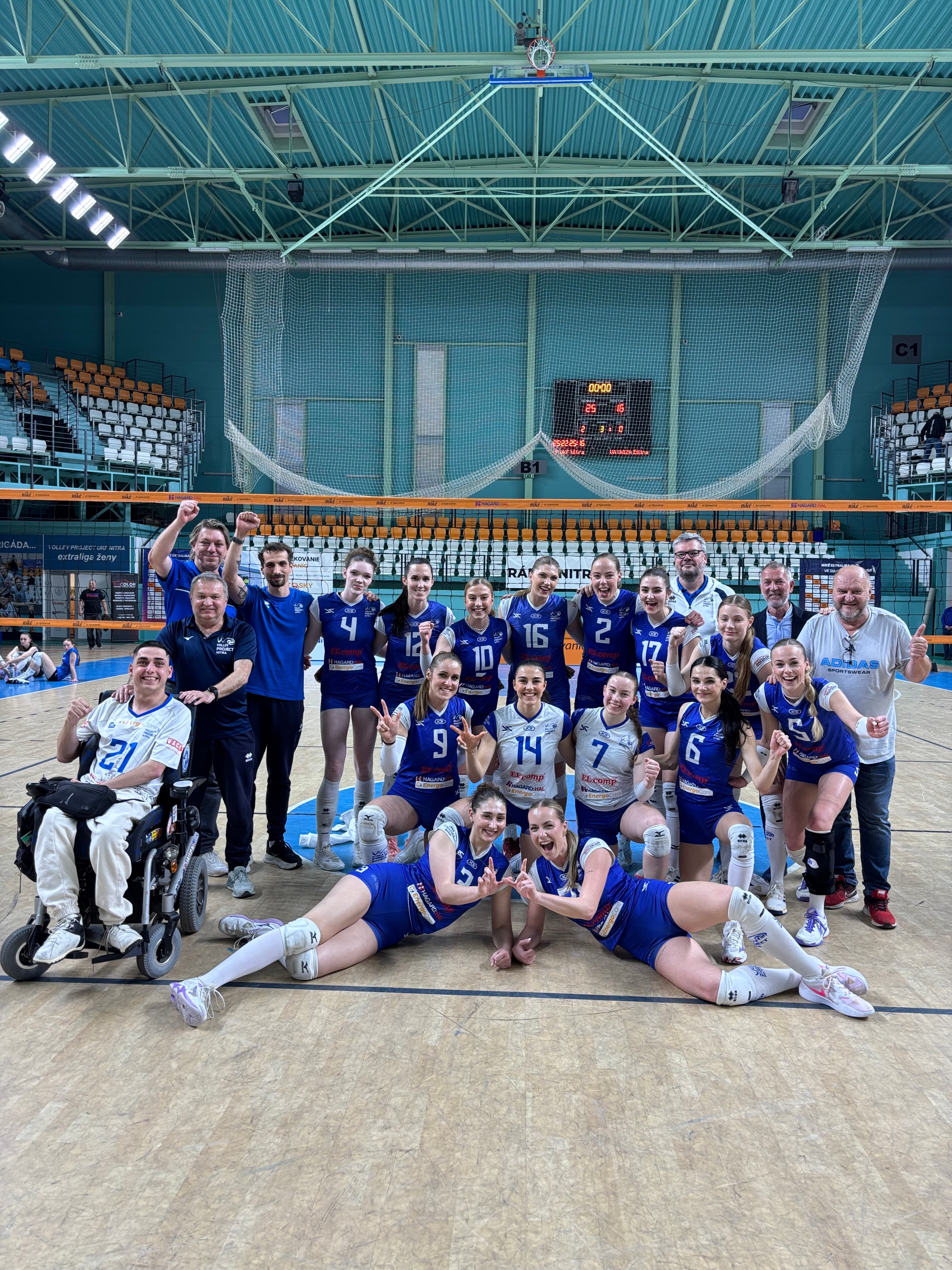 Nitra otočila stratený set a vyrovnala sériu