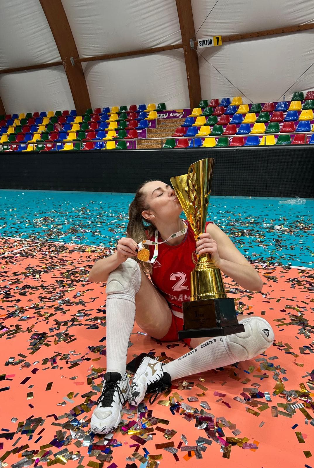 Barbora Koseková získala v Azerbajdžane titul s tímom, ktorý pred rokom ešte neexistoval