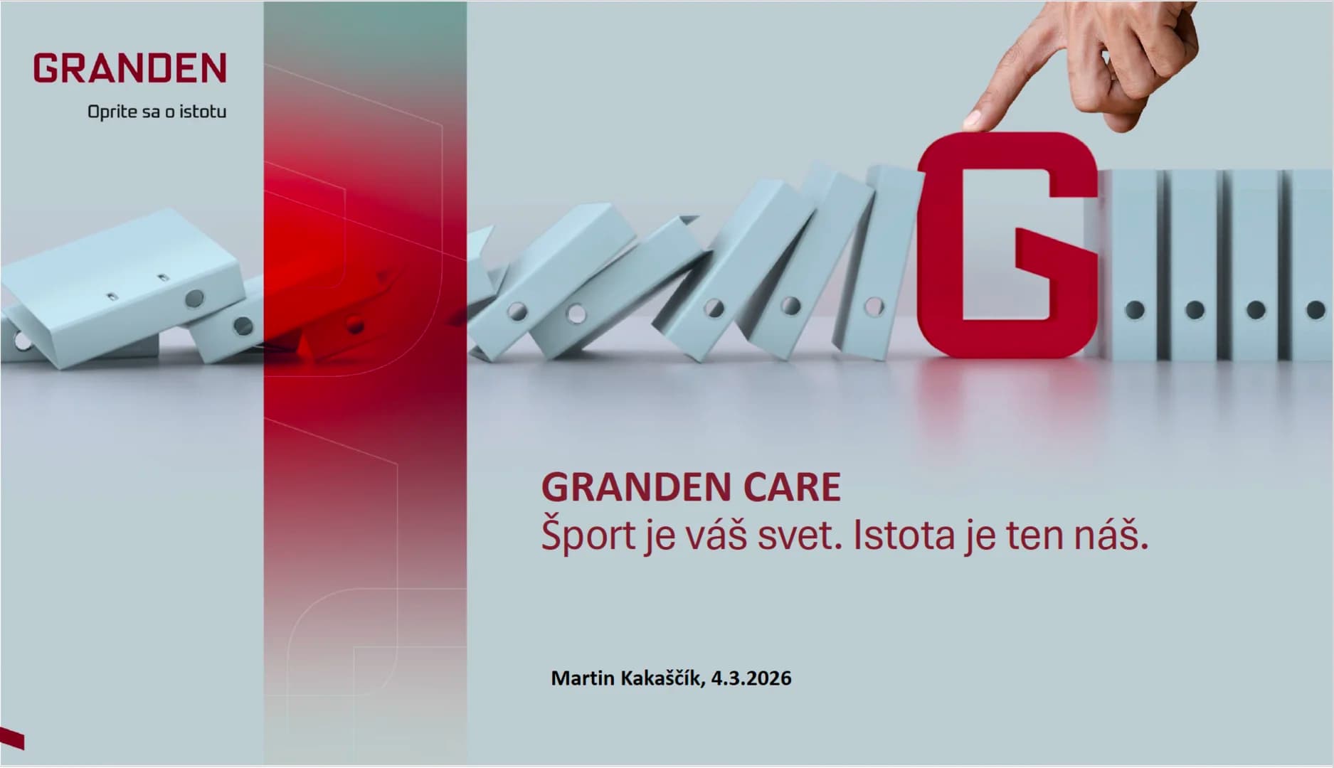 GRANDEN CARE: Keď poistenie nie je formalita, ale služba s osobným prístupom
