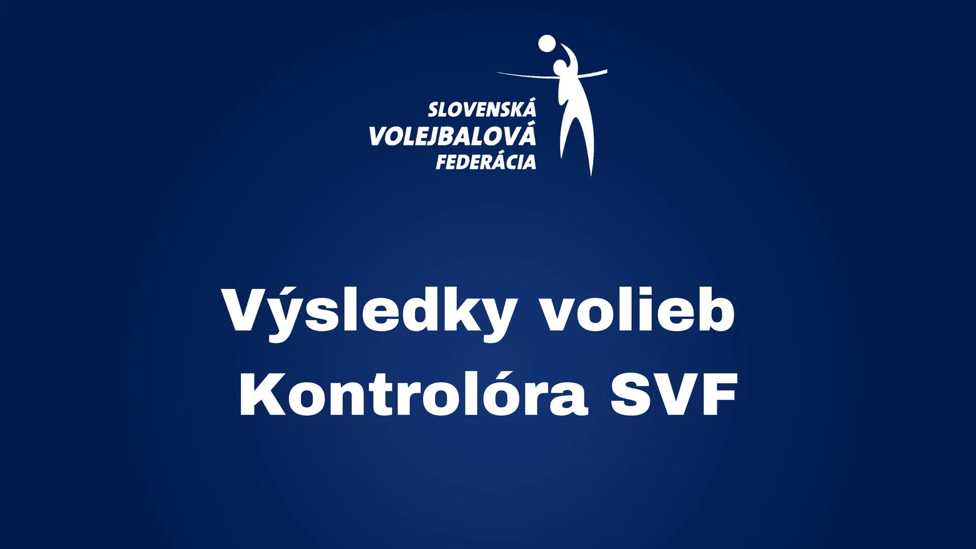 Výsledky volieb Kontrolóra SVF