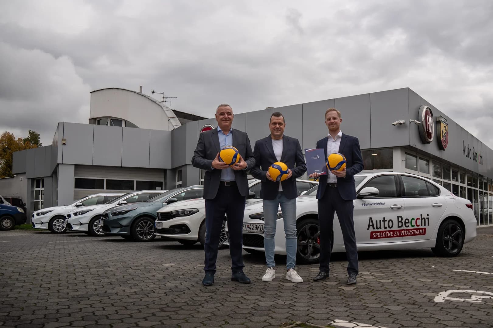 Auto Becchi sa stáva novým partnerom mobility Slovenskej volejbalovej federácie
