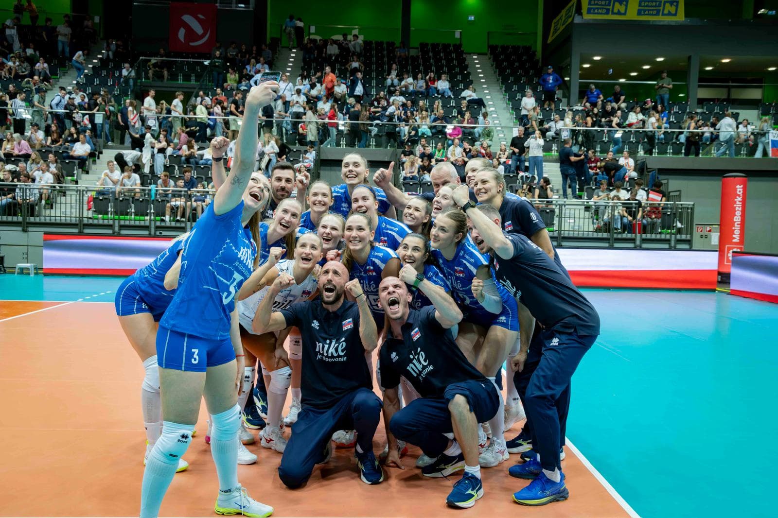Slovenky v prvom zápase Európskej ligy zdolali hladko Rakúsko